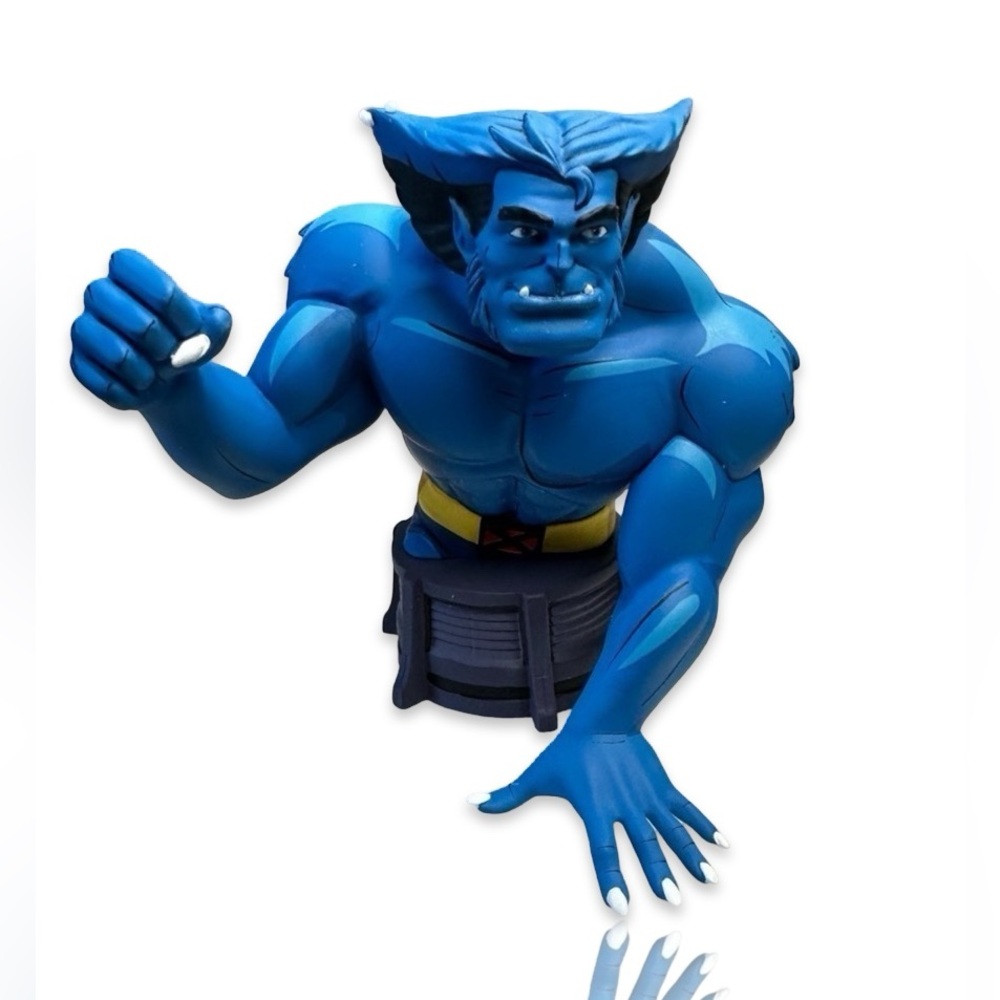 Disney Marvel X-MEN THE BEAST RESIN BUST Limited Edition No.  898 of 3000. - Picture 2 of 16